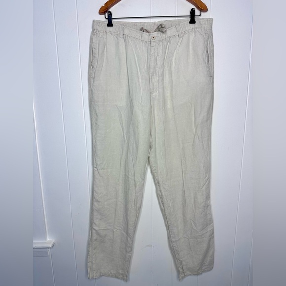 Tommy Bahama Relax XLT 100% Linen Pants - Picture 1 of 10